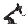 soporte argomtech para celular cargador inalámbrico rápido brazo telescópico 15w rotación 360 color negro