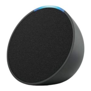 bocina inteligente alexa amazon echo pop proyección frontal de 1.95" wi fi/bluetooth color gris carbón