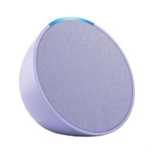 bocina inteligente alexa amazon echo pop proyección frontal de 1.95" wi fi/bluetooth color lavanda