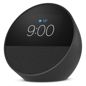 bocina inteligente amazon echo spot negro