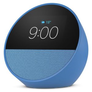 bocina inteligente amazon echo spot azul