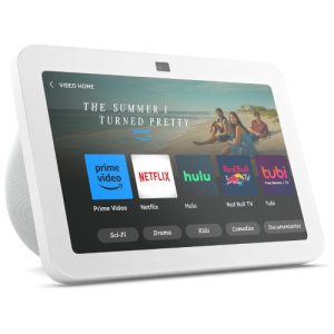 bocina inteligente amazon echo show 8 color blanco 3ra generacion