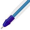 bolígrafo azor pin point mediano 1.0mm azul caja c/12