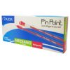 bolígrafo azor pin point mediano 1.0mm rojo caja c/12