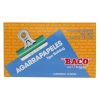 agarrapapel baco bull dog no.400 verde 76mm c/12