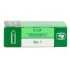 clip baco cuadradito #1 niquelado paquete c/10 cajas c/100 clips c/u