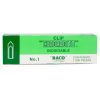 clip baco cuadradito #1 niquelado paquete c/10 cajas c/100 clips c/u