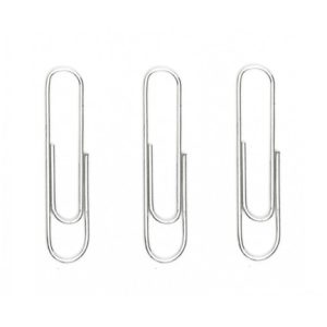 clip baco estándar #1 galvanizado paquete c/10 cajas c/100 clips c/u