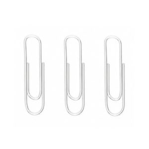 clip baco estándar #2 galvanizado paquete c/10 cajas c/100 clips c/u