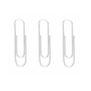 clip niquelado baco #2 paquete c/10 cajas c/100 clips c/u