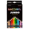 colores bacoiris triangulares jumbo caja c/12