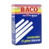 gis baco blanco c/12 pzas