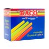 gis baco colores cajita c/50 piezas