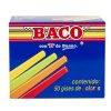 gis baco colores cajita c/50 piezas