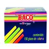 gis baco colores tic 150 cajita c/150 piezas