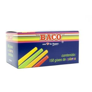 gis baco colores tic 150 cajita c/150 piezas