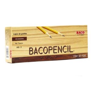lapiz baco amarillo c/50