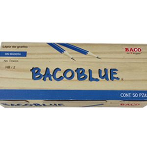 lapiz baco azul c/50