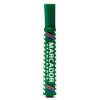 marcador baco permanente plastico verde c/12