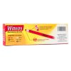 marcador baco cera negro c/12