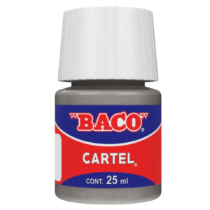 pintura cartel baco 70 plata 25ml
