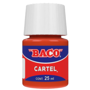pintura cartel baco 54 a rojo 25 ml