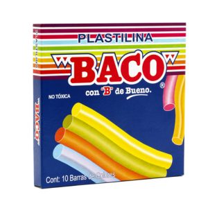 plastilina baco barritas c/10