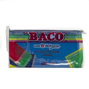 plastilina baco marqueta 180gr azul obscuro no.56