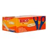tijera baco t 93 13 cms (5") mango plastico caja c/25