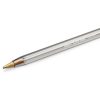 bolígrafo bic cristal intenso punto extra grueso 1.6mm color rojo c/12 pzas