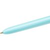 bolígrafo bic 4 color fun punto mediano 1.0mm c/6 pzas
