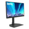 monitor benq 27" 2k uhd p/fotografia gira 90° panel ips dp/hdmi/usb 3.1/usb b/usb c/ranura de tarjetas