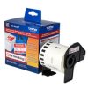cinta etiquetadora brother dk2251 papel negro y rojo sobre blanco longitud continua 62mmx15.2m ql 800/810w/820nwb