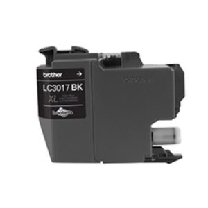 tinta brother lc3017bk alto rendimiento 550 páginas color negro