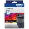 tinta brother lc402xl súper alto rendimiento hasta 3000 páginas color negro