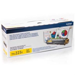 tóner brother tn225y rendimiento 2200 páginas color amarillo
