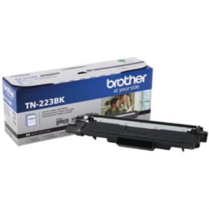 tóner brother genuine tn 223bk rendimiento estándar 1400 páginas color negro