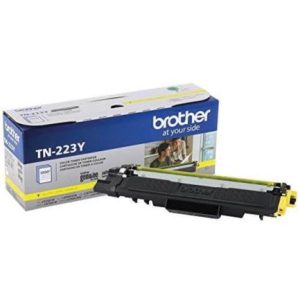 tóner brother genuine tn 223y rendimiento estándar 1300 páginas color amarillo