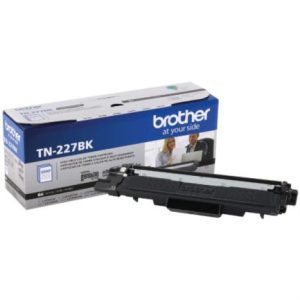 tóner brother genuine tn 227bk alto rendimiento 3000 páginas color negro