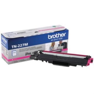 tóner brother genuine tn 227m alto rendimiento 2300 páginas color magenta