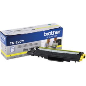 tóner brother genuine tn 227y alto rendimiento 2300 páginas color amarillo
