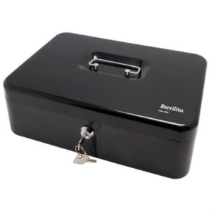 caja dinero barrilito metálica grande 30x21x10 cm 1 pza