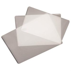 micas térmicas barrilito 229x368mm caja c/50 pzas (200 micras)