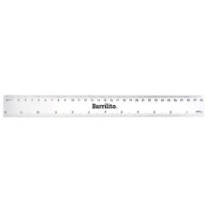 regla barrilito plástico 30cm