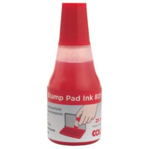 tinta barrilito tipo gotero para cojín 25ml color rojo