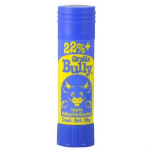 lapiz adhesivo bully 22grs c/12