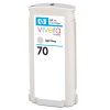 tinta hp lf 70 gris claro designjet z2100 z3100 130ml