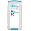tinta hp lf 70 cyan designjet z2100 130ml