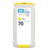 tinta hp lf 70 amarillo designjet z2100 z3100 130ml