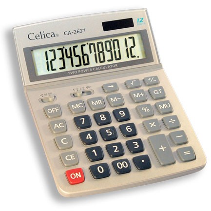 calculadora celica mega esc 12 digitos cubierta metalica calculadora celica mega esc 12 digitos cubierta metalica